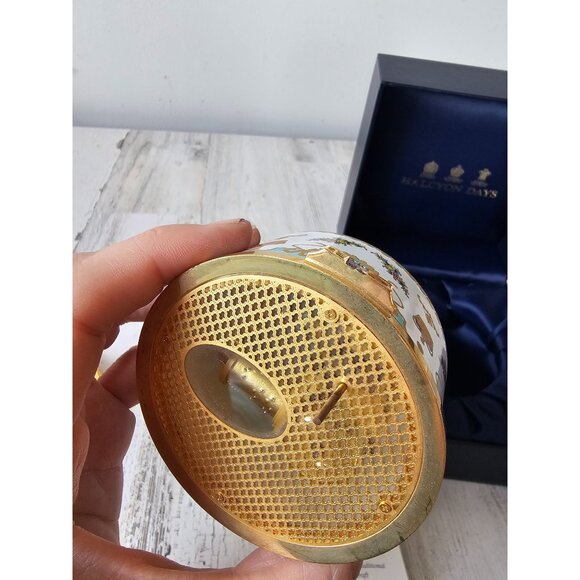 Halcyon days enamel historic royal places time for tea as is - Picture 4 of 6